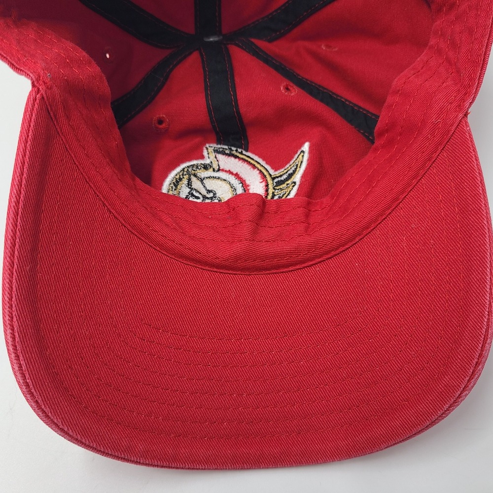 Ottawa Senators Hat Strapback 47 Brand Clean Up Red NHL Hockey Casual Cotton Men - Picture 10 of 11